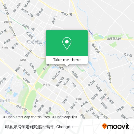 郫县犀浦镇老施轮胎经营部 map
