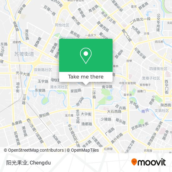 阳光果业 map