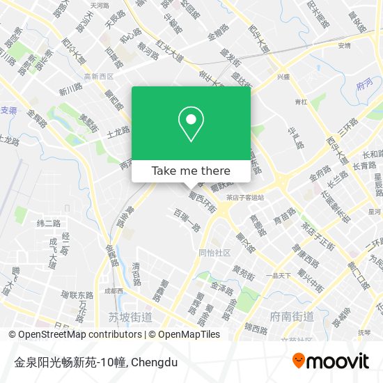 金泉阳光畅新苑-10幢 map