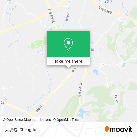 大坟包 map
