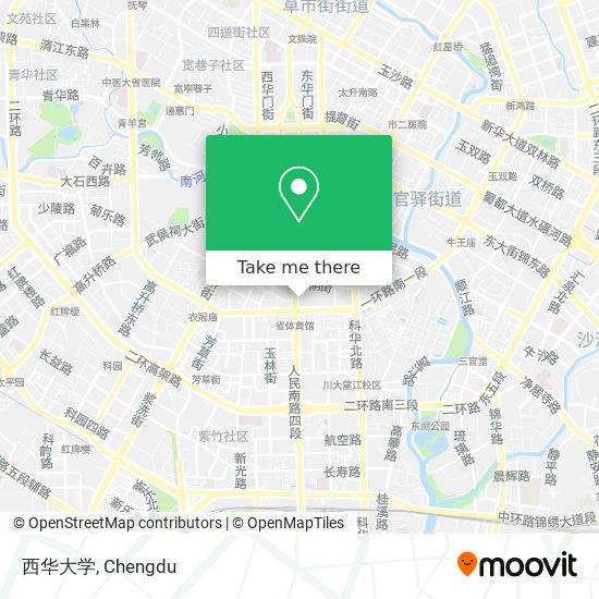 西华大学 map
