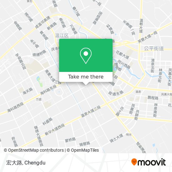 宏大路 map
