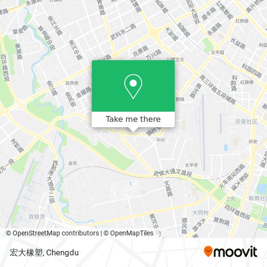 宏大橡塑 map
