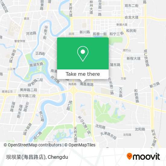 坝坝菜(海昌路店) map