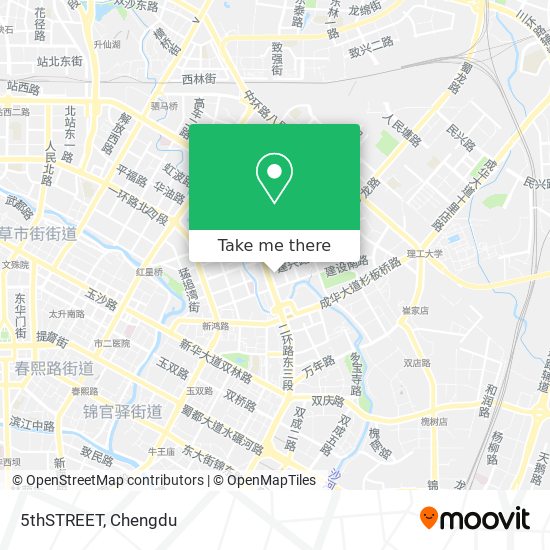 5thSTREET map