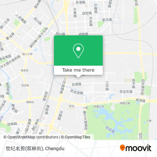 世纪名剪(双林街) map