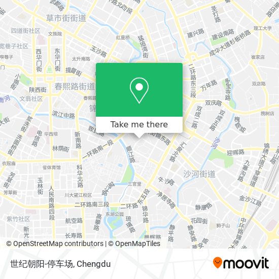 世纪朝阳-停车场 map