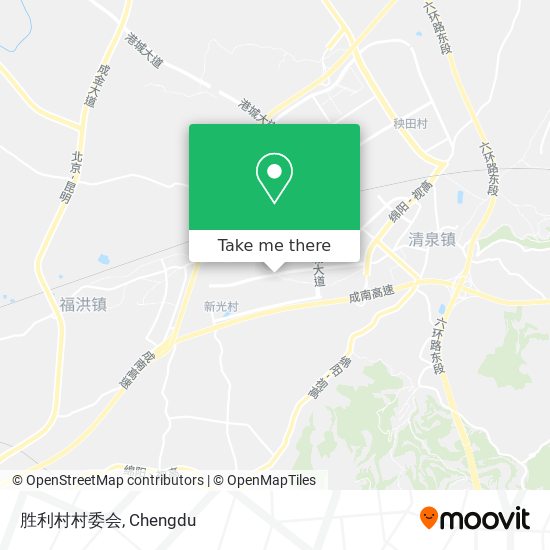 胜利村村委会 map