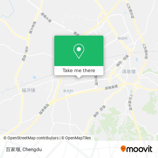 百家堰 map