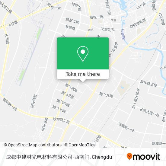 成都中建材光电材料有限公司-西南门 map
