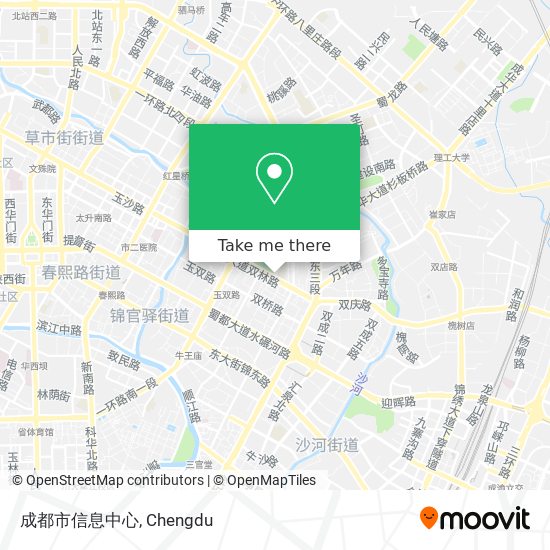 成都市信息中心 map