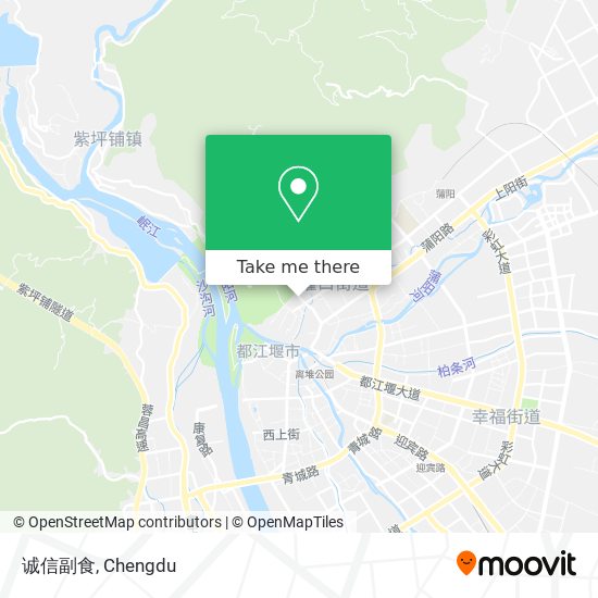 诚信副食 map