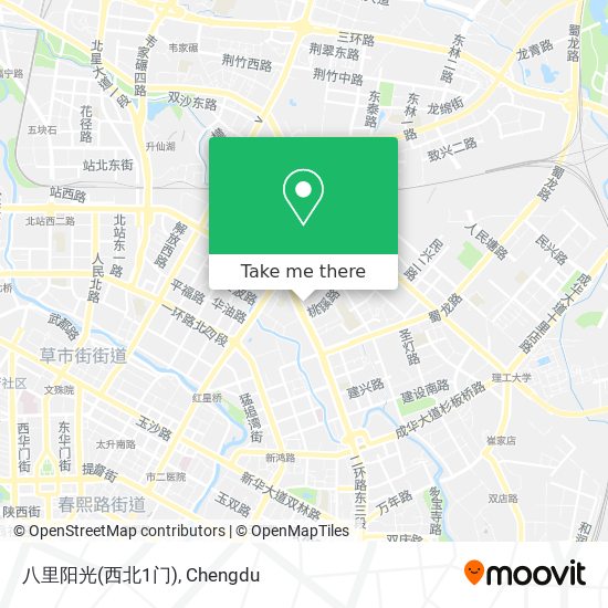八里阳光(西北1门) map
