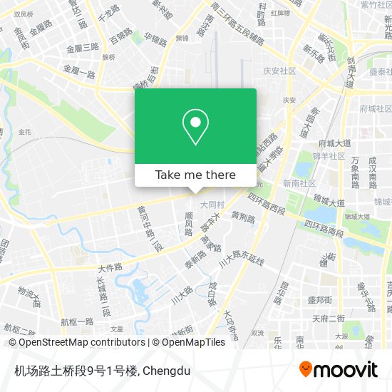 机场路土桥段9号1号楼 map