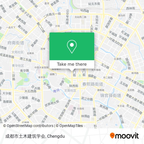 成都市土木建筑学会 map