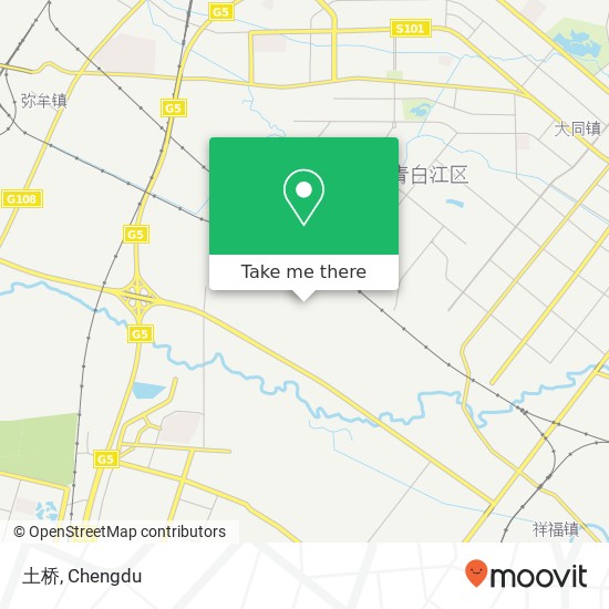 土桥 map