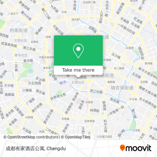 成都有家酒店公寓 map
