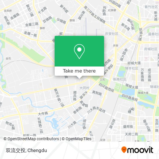 双流交投 map