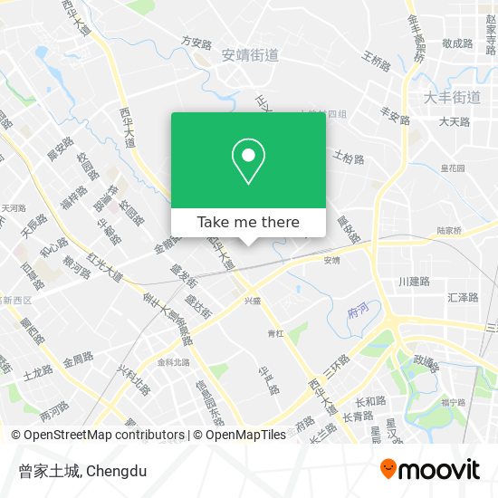 曾家土城 map