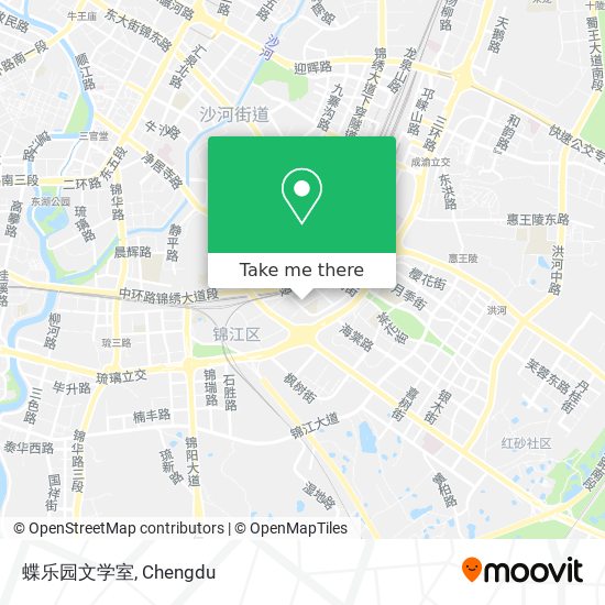 蝶乐园文学室 map
