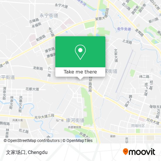 文家场口 map