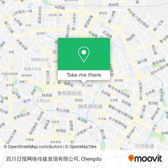 四川日报网络传媒发现有限公司 map