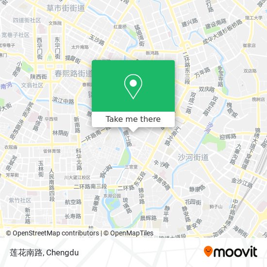 莲花南路 map