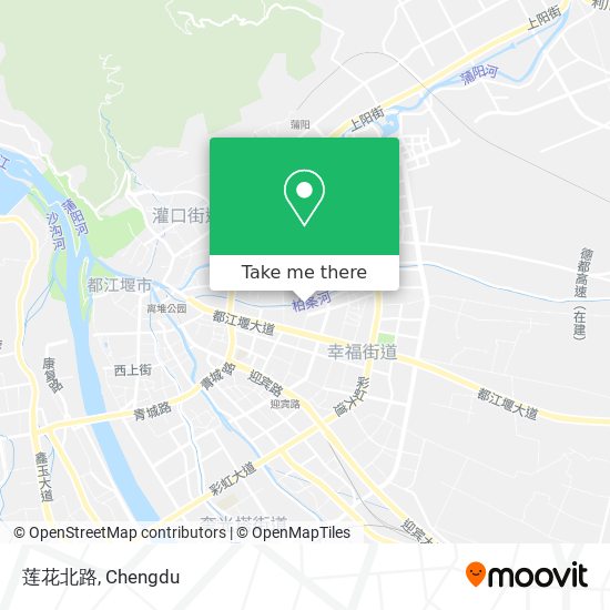 莲花北路 map