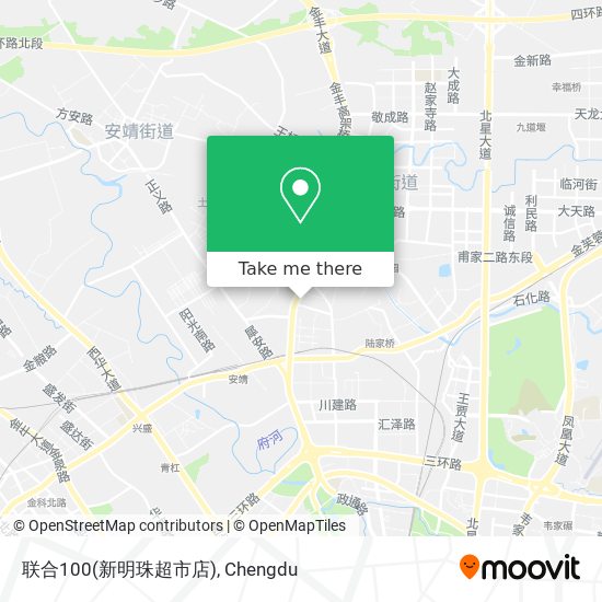 联合100(新明珠超市店) map