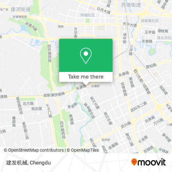 建发机械 map