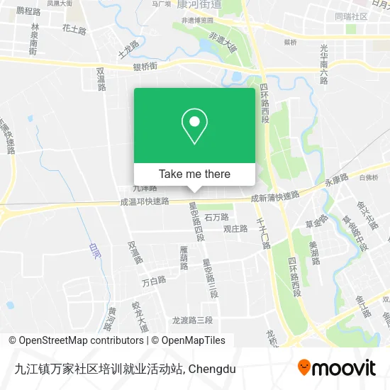 九江镇万家社区培训就业活动站 map