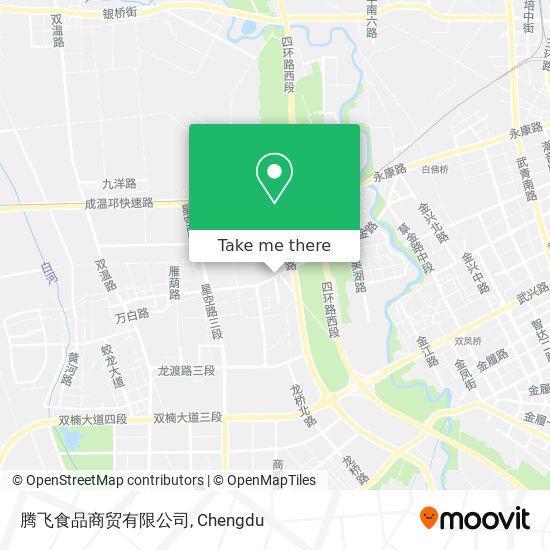腾飞食品商贸有限公司 map
