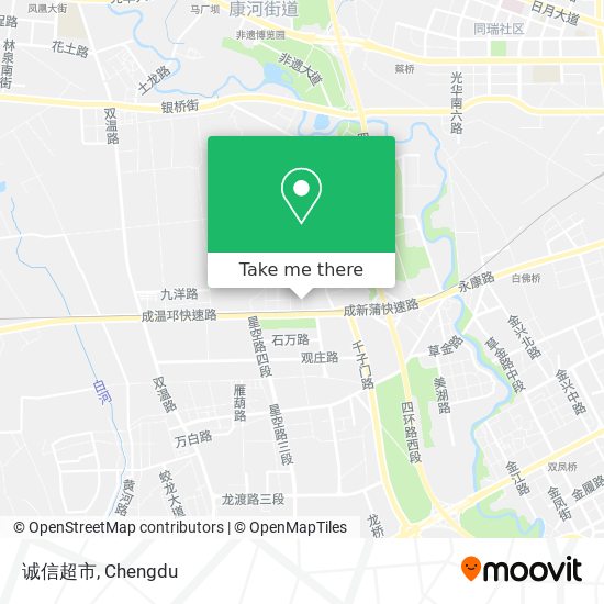 诚信超市 map