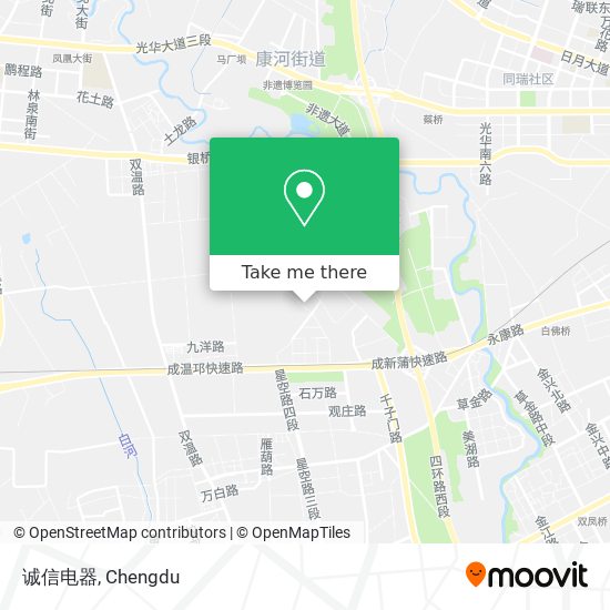 诚信电器 map
