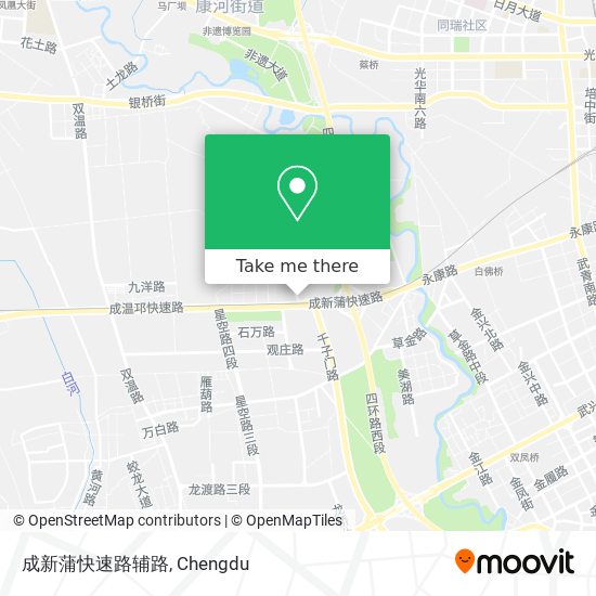 成新蒲快速路辅路 map