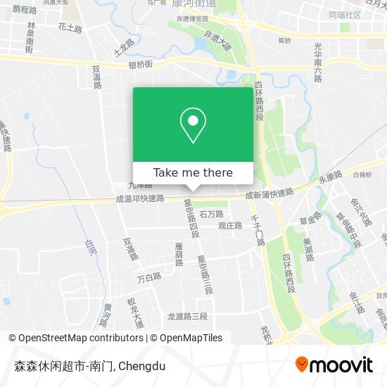 森森休闲超市-南门 map