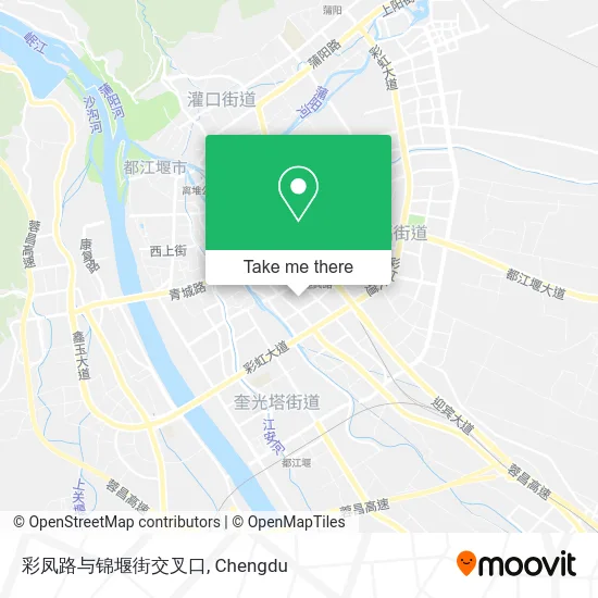 彩凤路与锦堰街交叉口 map