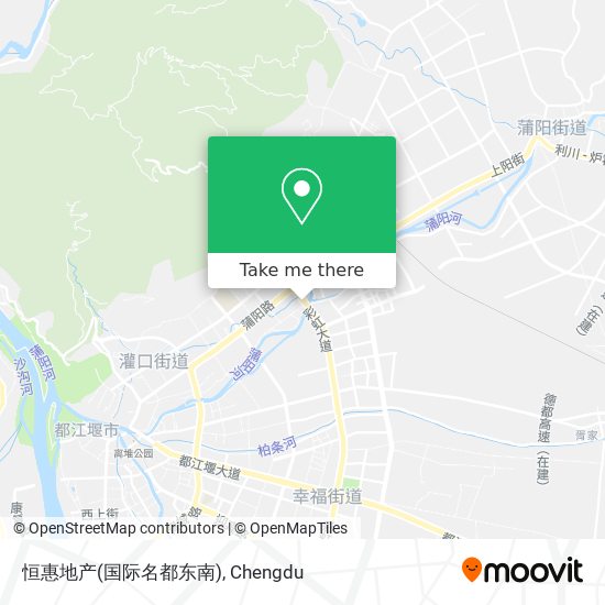 恒惠地产(国际名都东南) map