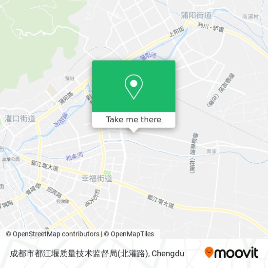 成都市都江堰质量技术监督局(北灌路) map