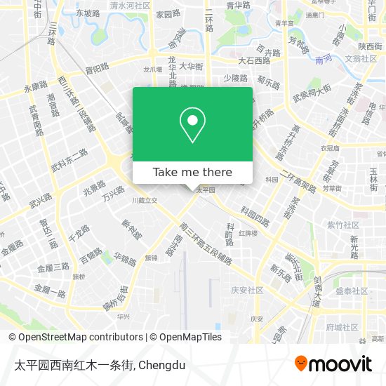 太平园西南红木一条街 map