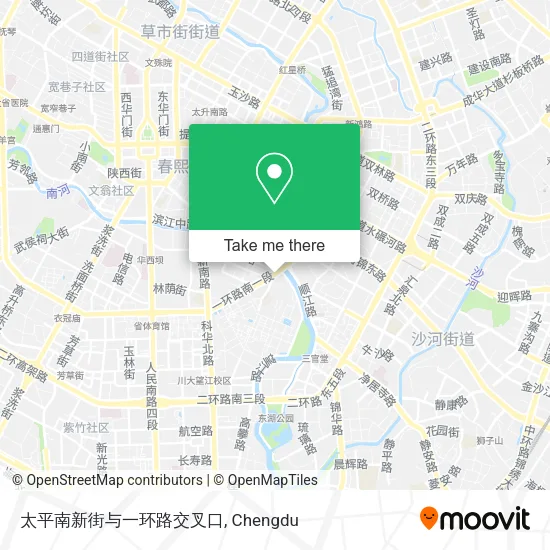 太平南新街与一环路交叉口 map