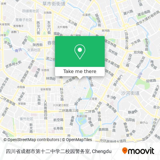 四川省成都市第十二中学二校园警务室 map