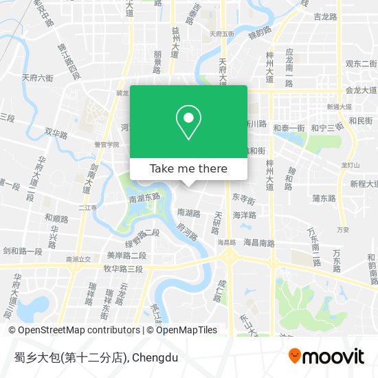 蜀乡大包(第十二分店) map