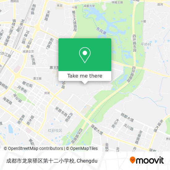 成都市龙泉驿区第十二小学校 map
