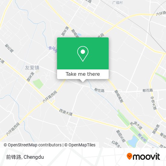 前锋路 map