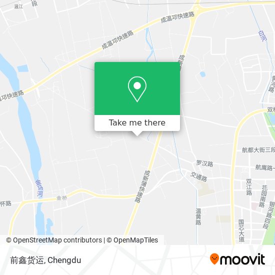 前鑫货运 map