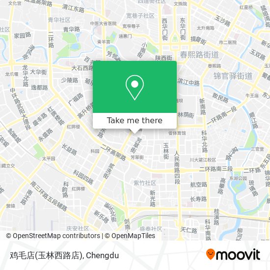 鸡毛店(玉林西路店) map