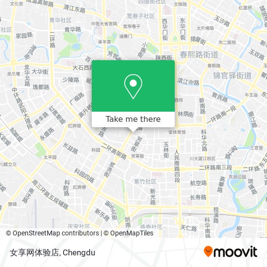 女享网体验店 map