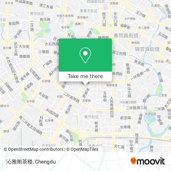 沁雅阁茶楼 map