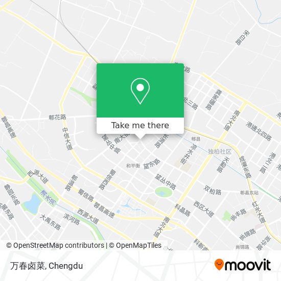万春卤菜 map